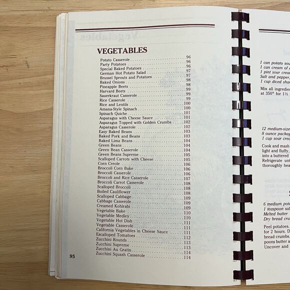 Guten Appetit Amana Kitchens Heritage Society Cookbook 1985 Vintage - Picture 9 of 16